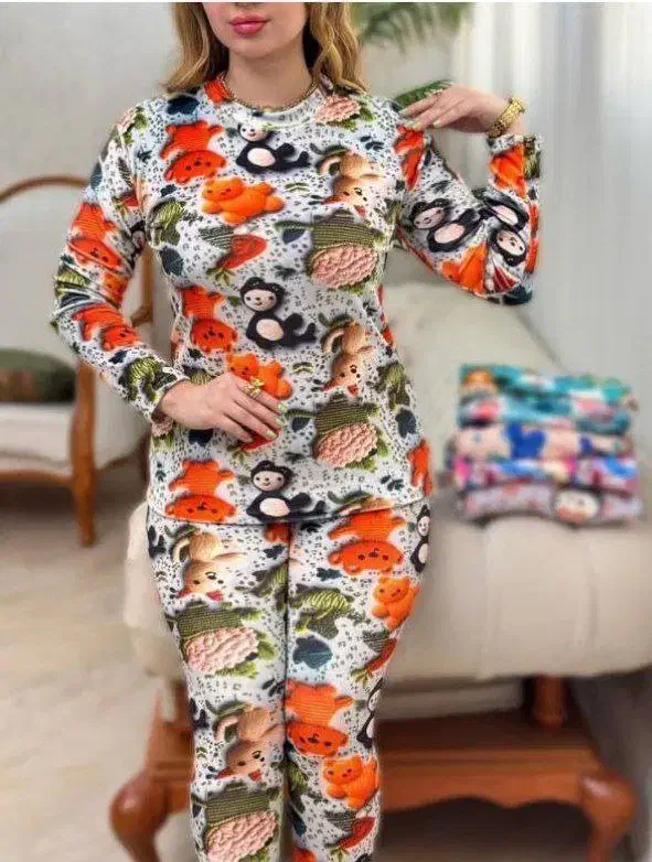 ست مخمل ازسایز۴۰بچه گانه تاسایزدخترانه وزنانه|لباس|بیجار, |دیوار