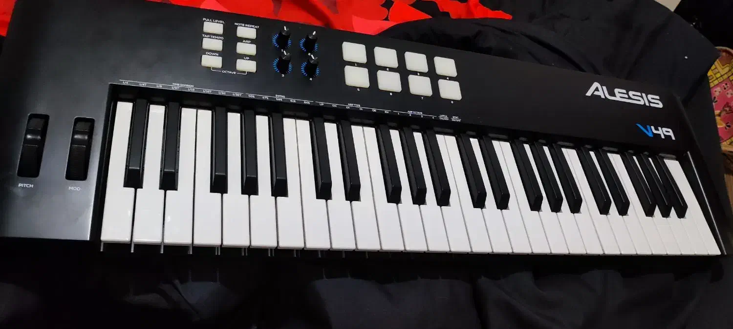 میدی کنترل 5 اکتاو|پیانو، کیبورد، آکاردئون|شادگان, |دیوار