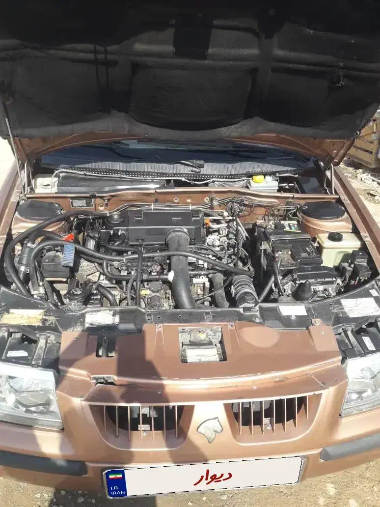 سمند ۸۶ دوگانه کارخانه بی رنگ|خودرو سواری و وانت|بیجار, |دیوار