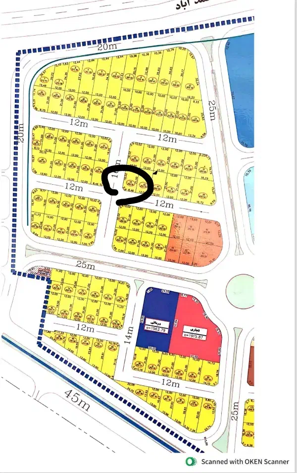 فروش زمین ۲۵۰متری بلوار سپاه|فروش زمین و ملک کلنگی|پاکدشت, پاکدشت (مامازند)|دیوار