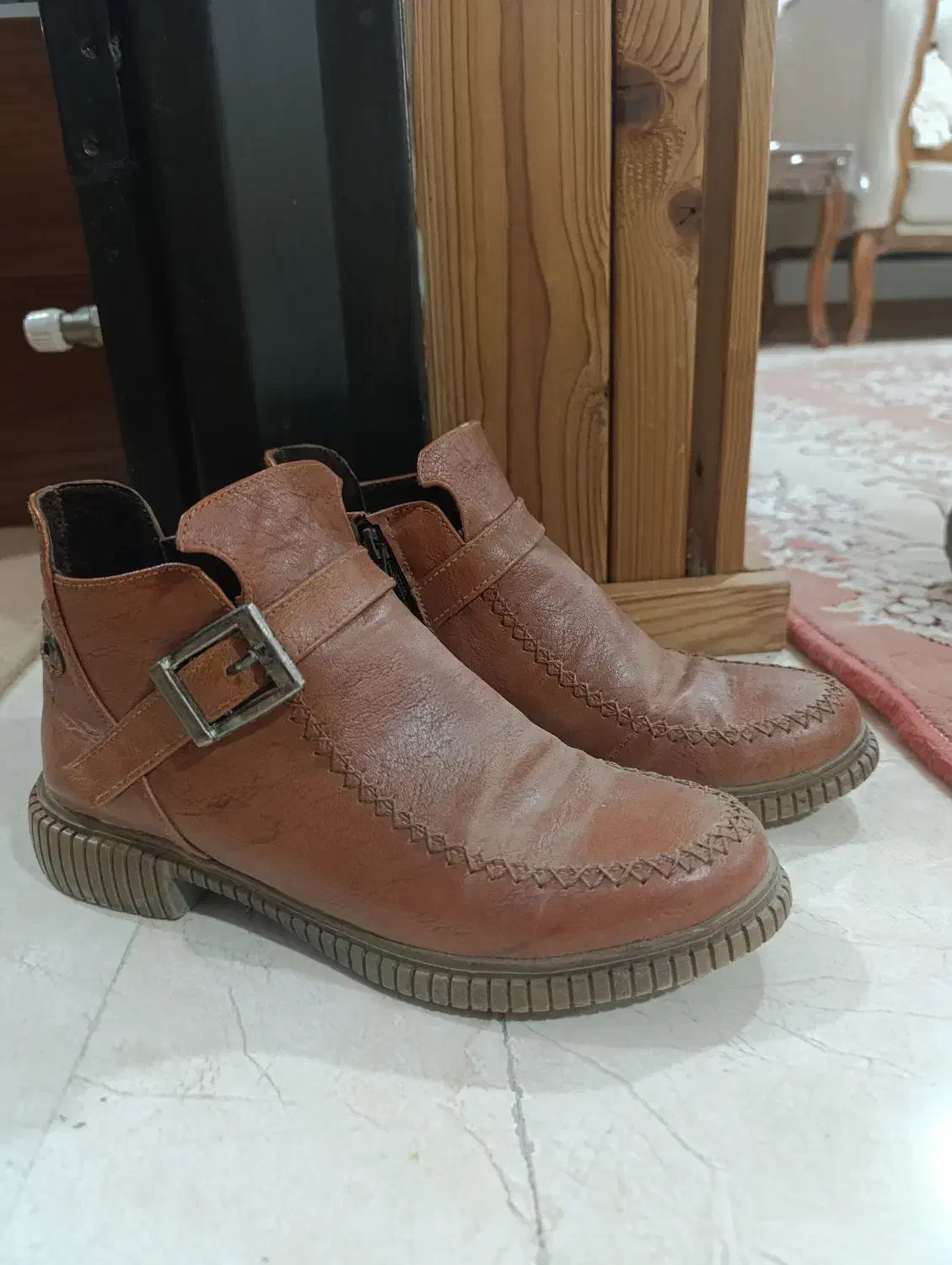 نیم بوت زنانه شیک و سالم|کیف، کفش، کمربند|پاکدشت, پاکدشت (مامازند)|دیوار