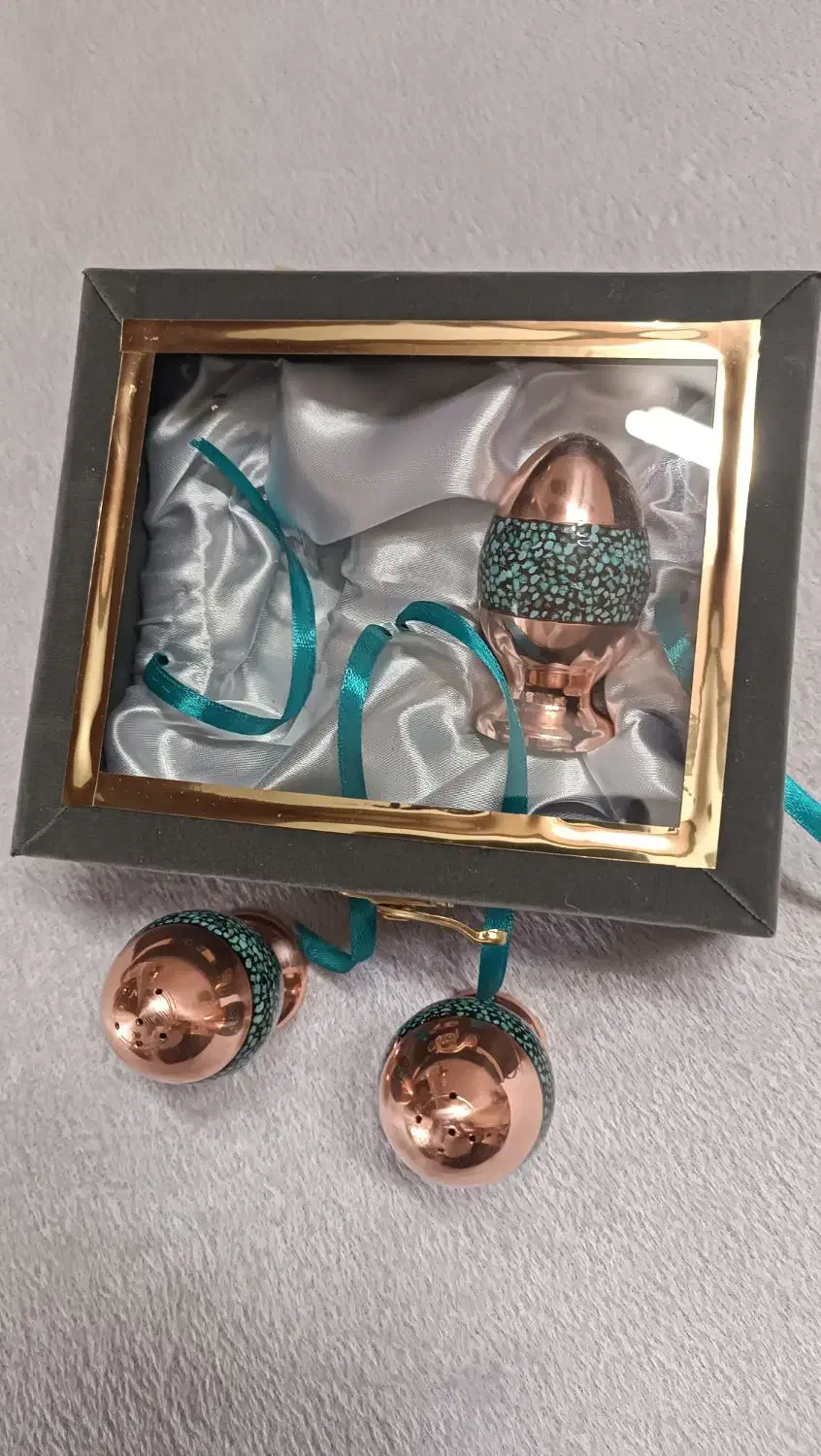 فیروزه کوبی نمکدان مس|صنایع دستی و سایر لوازم تزئینی|تهران, مشیریه|دیوار