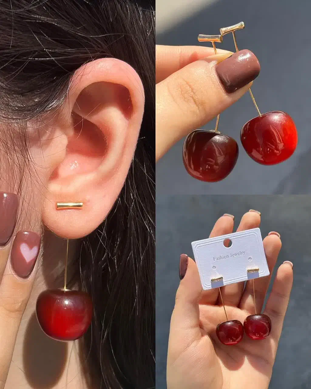 گوشواره گیلاسی|بدلیجات|قم, سعادتی|دیوار