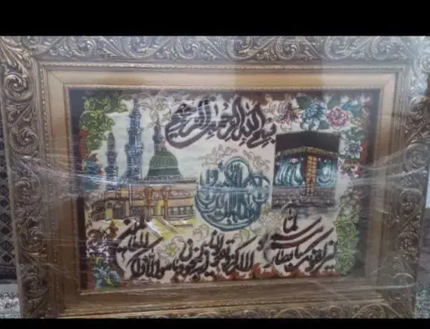 تابلو فرش دست بافت|تابلو فرش|اسلامشهر, شهرک قائمیه|دیوار