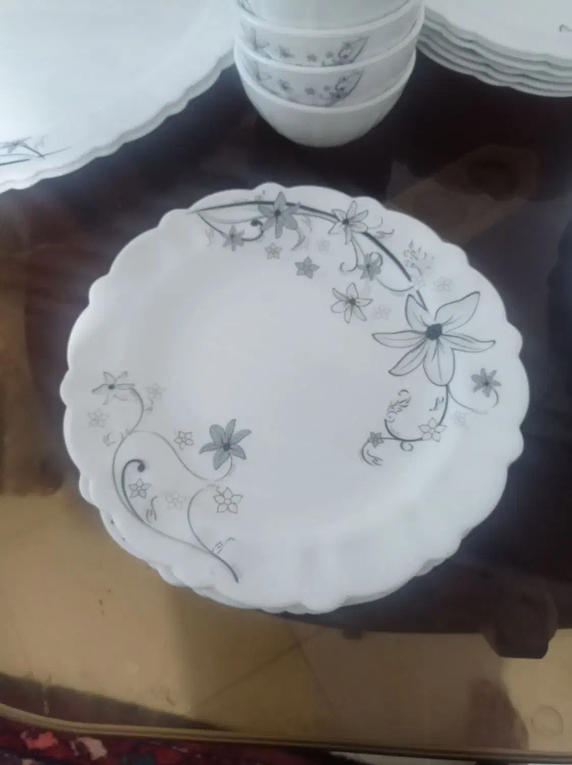 سرویس آرکوپال 6نفره|ظروف سرو و پذیرایی|قرچک, مجتمع مسکونی طبیعت|دیوار