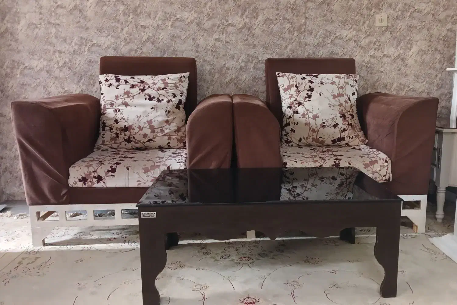 مبل ۵نفره|مبلمان خانگی و میز عسلی|کرمانشاه, |دیوار