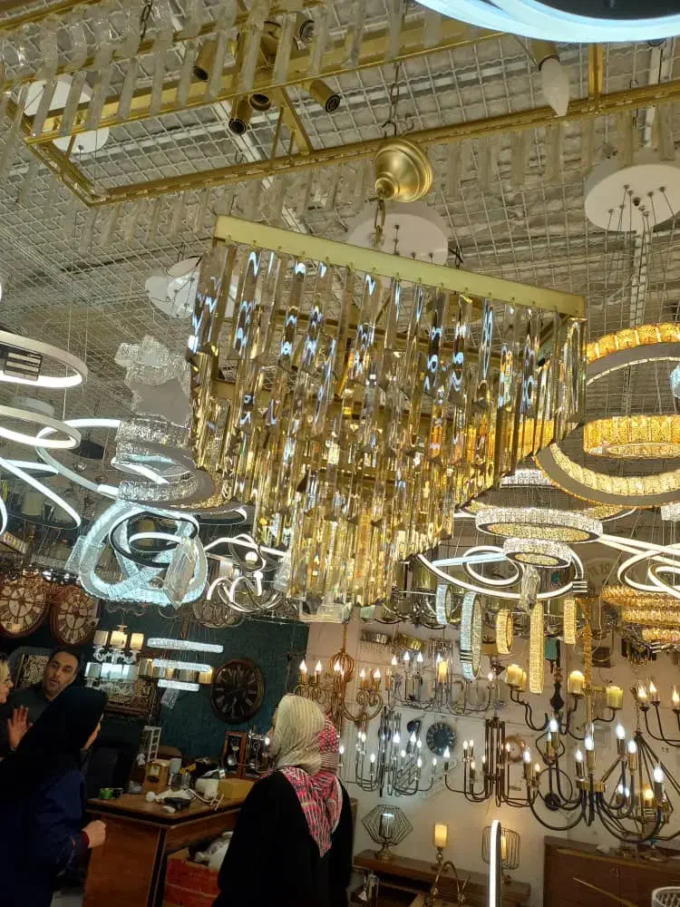 لوستر /لوکس/خاص پسند /امپراطور|لوستر و چراغ آویز|مشهد, شاهد (شهرک غرب)|دیوار