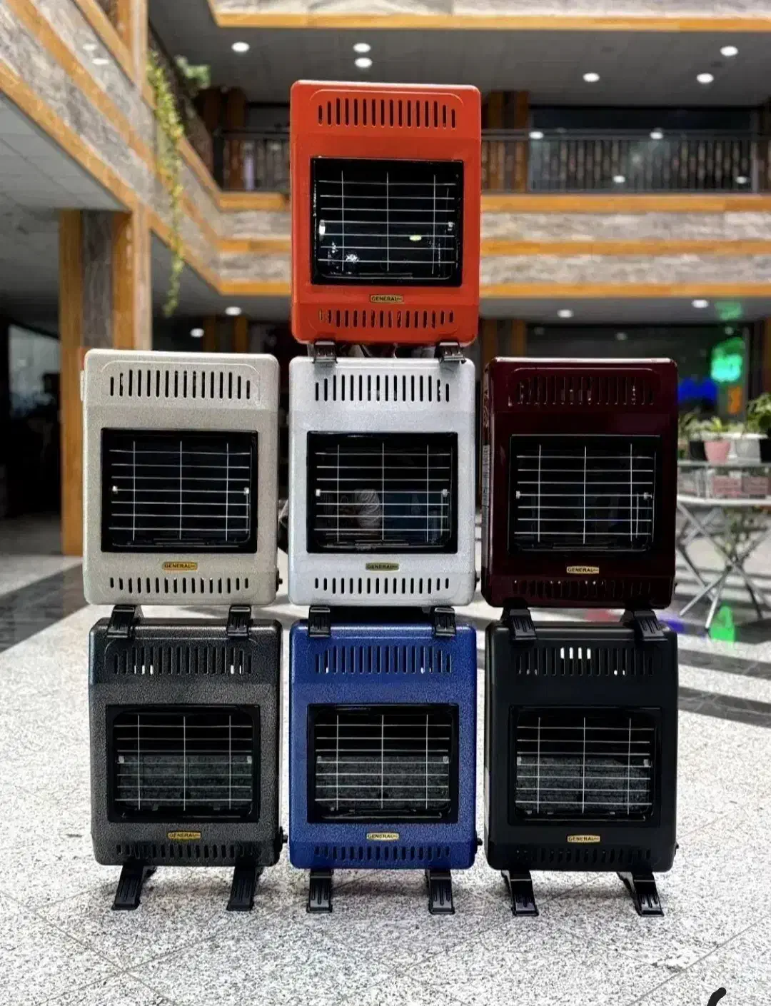 بخاری گازی بدون دودکش شعله ای جنرال افروز|بخاری، هیتر، شومینه|تهران, امین حضور|دیوار