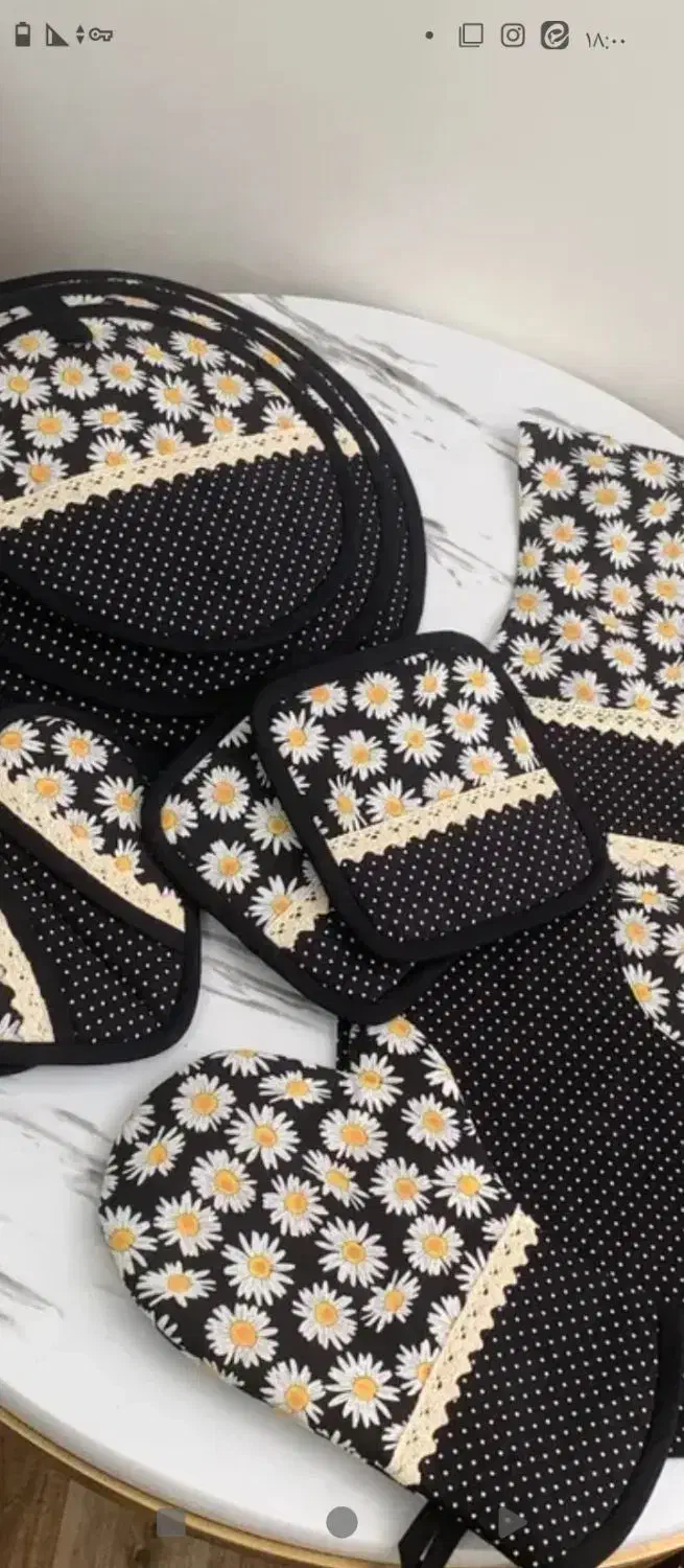 دوخت سرویس اشپزخونه|سفره، حوله، دستمال آشپزخانه|تالش, هشتپر|دیوار