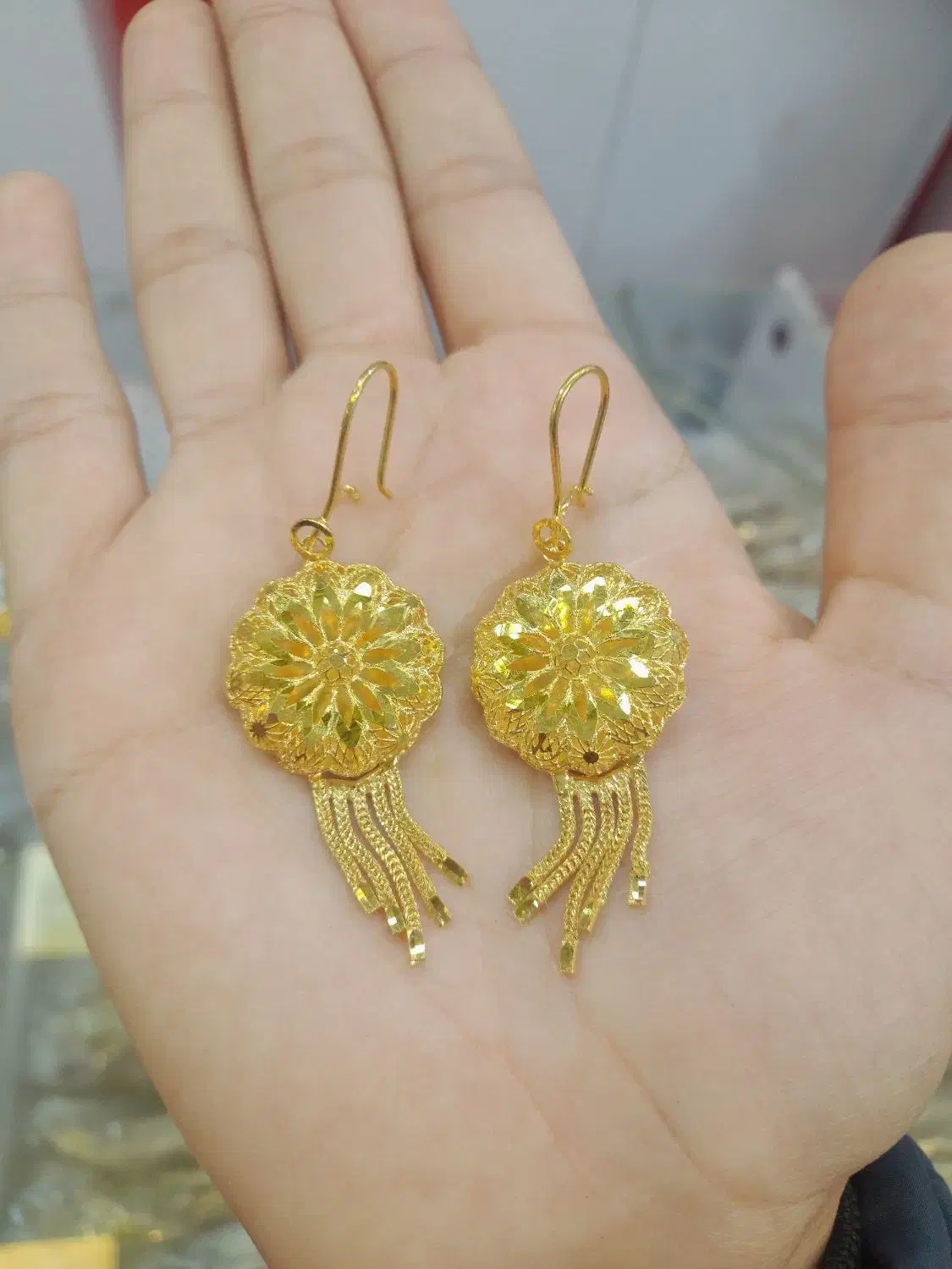 سرویس گردنبند نقره بحرینی آبکاری طلا (طرح طلا)|جواهرات|تهران, لویزان|دیوار