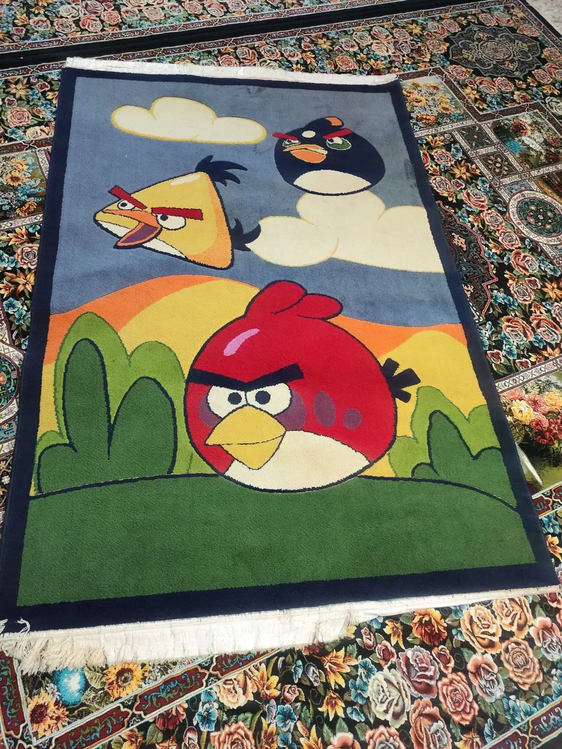 فرش عروسکی ۴ متری|فرش|گرگان, |دیوار