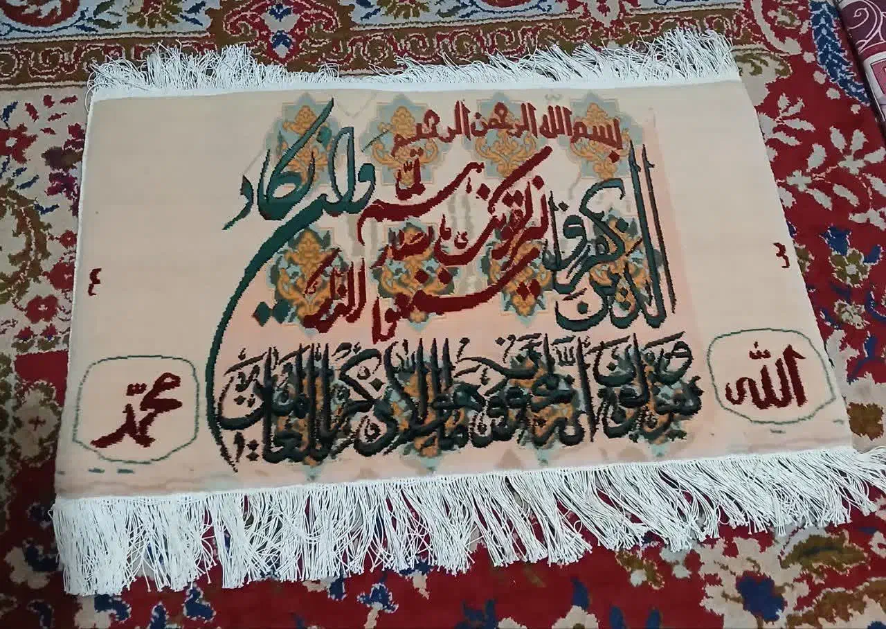 تابلو فرش دستباف وان یکاد هنر خانگی|تابلو فرش|آستانه اشرفیه, |دیوار