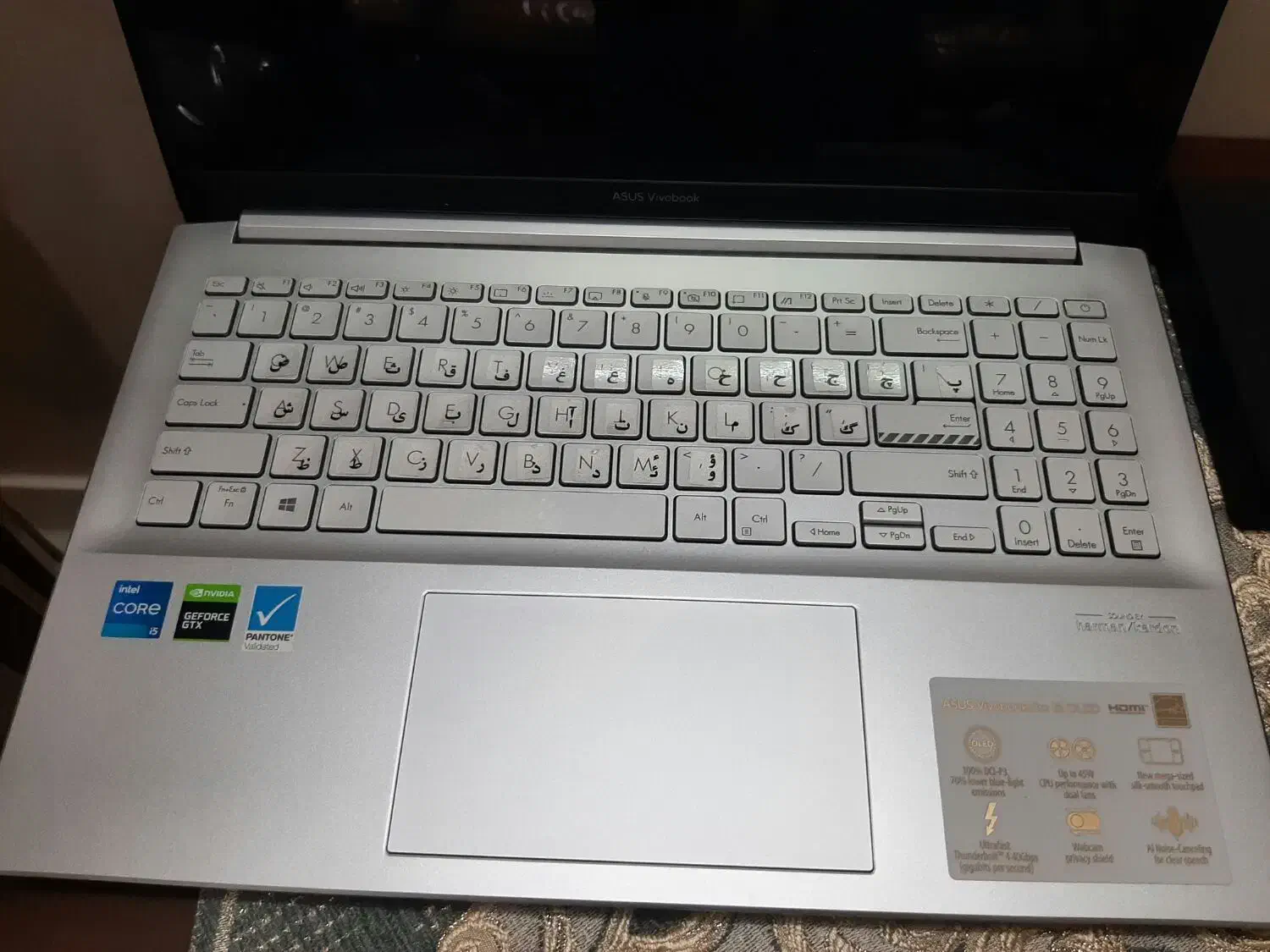 لپ تاپ ایسوز در حد نو نو،vivobook k3500 OLED|رایانه همراه|پردیس, فاز ۱|دیوار