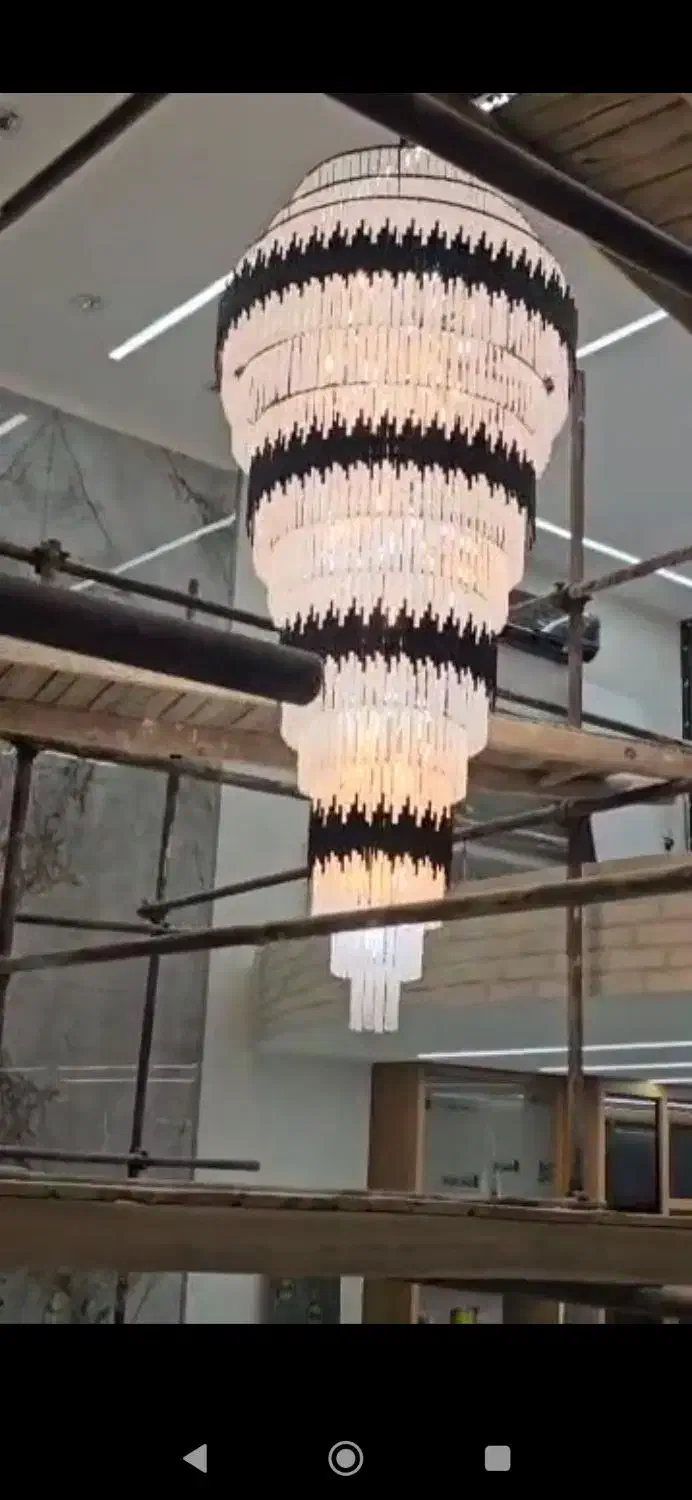 تولیدی بزرگ لوستر نگین افروز این بار در شهر زرند|لوستر و چراغ آویز|زرند, |دیوار