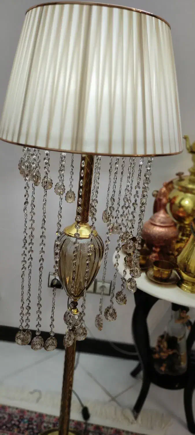 آباژور کریستالی|چراغ خواب و آباژور|قم, پردیسان|دیوار