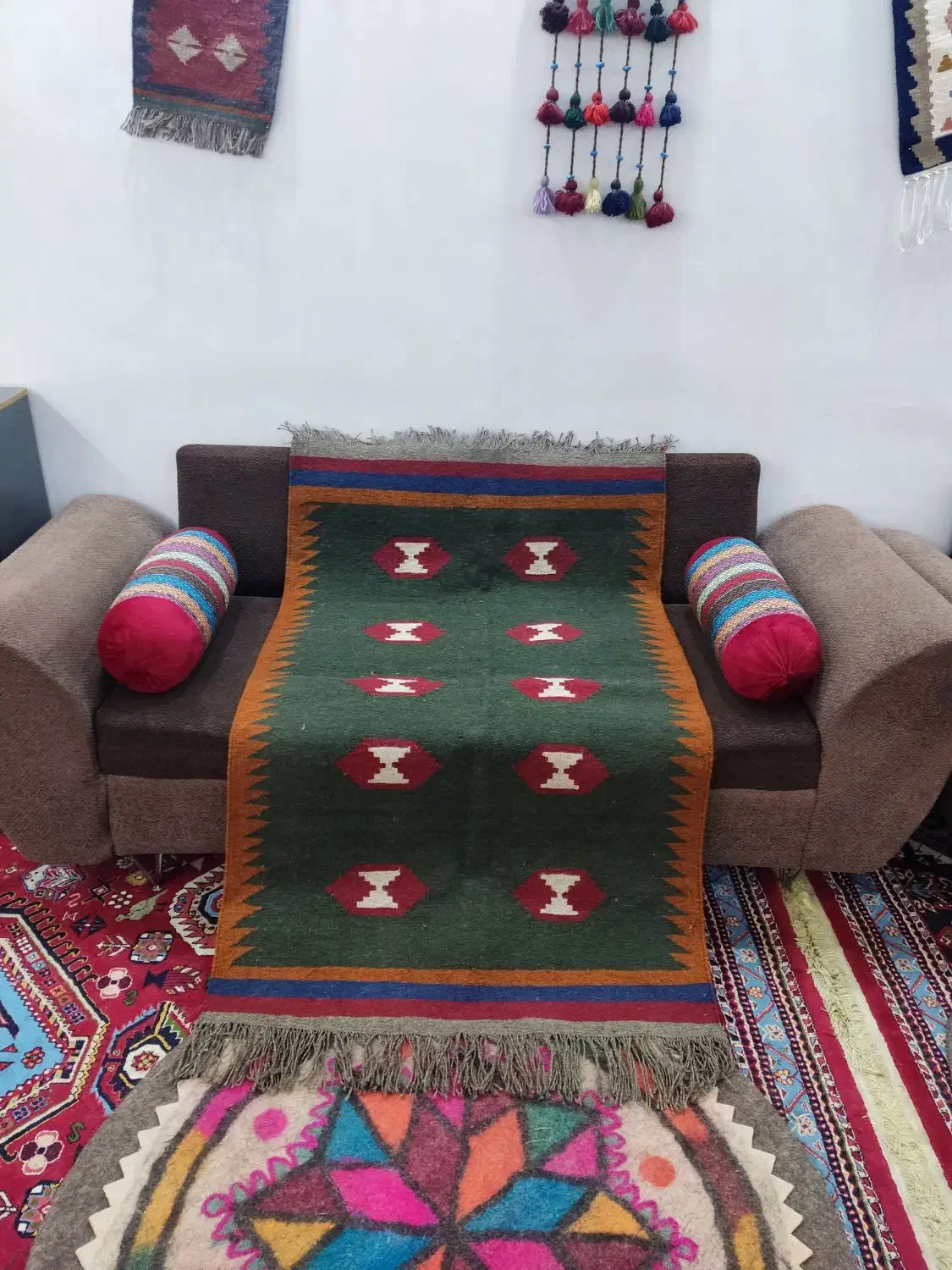 گلیم ۱در۱ونیم|گلیم، جاجیم، گبه|یاسوج, |دیوار