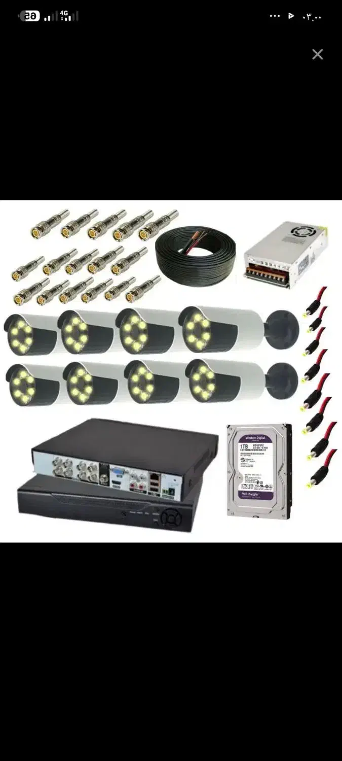 پلاک خوان /پک کامل انواع دوربین مدار بسته اقساطی/|دوربین مداربسته|تبریز, |دیوار