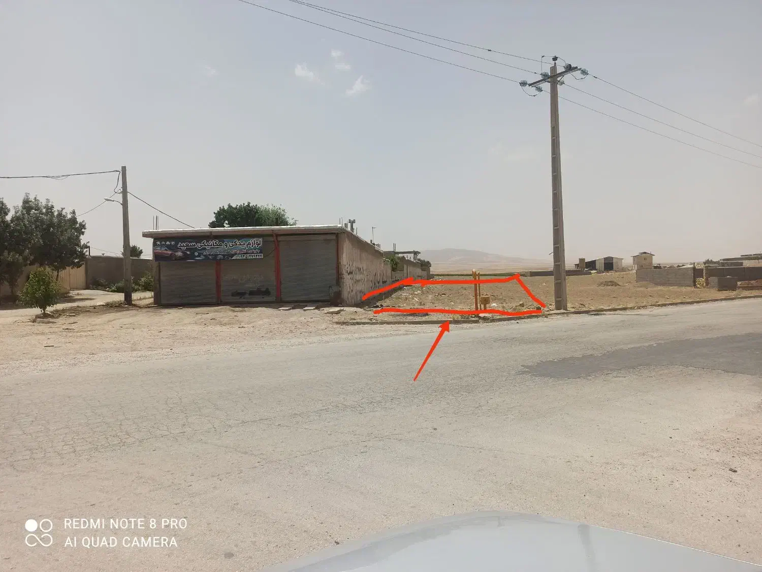 زمین تجاری لب جاده روستای محمود اباد|فروش زمین و ملک کلنگی|قیدار, |دیوار