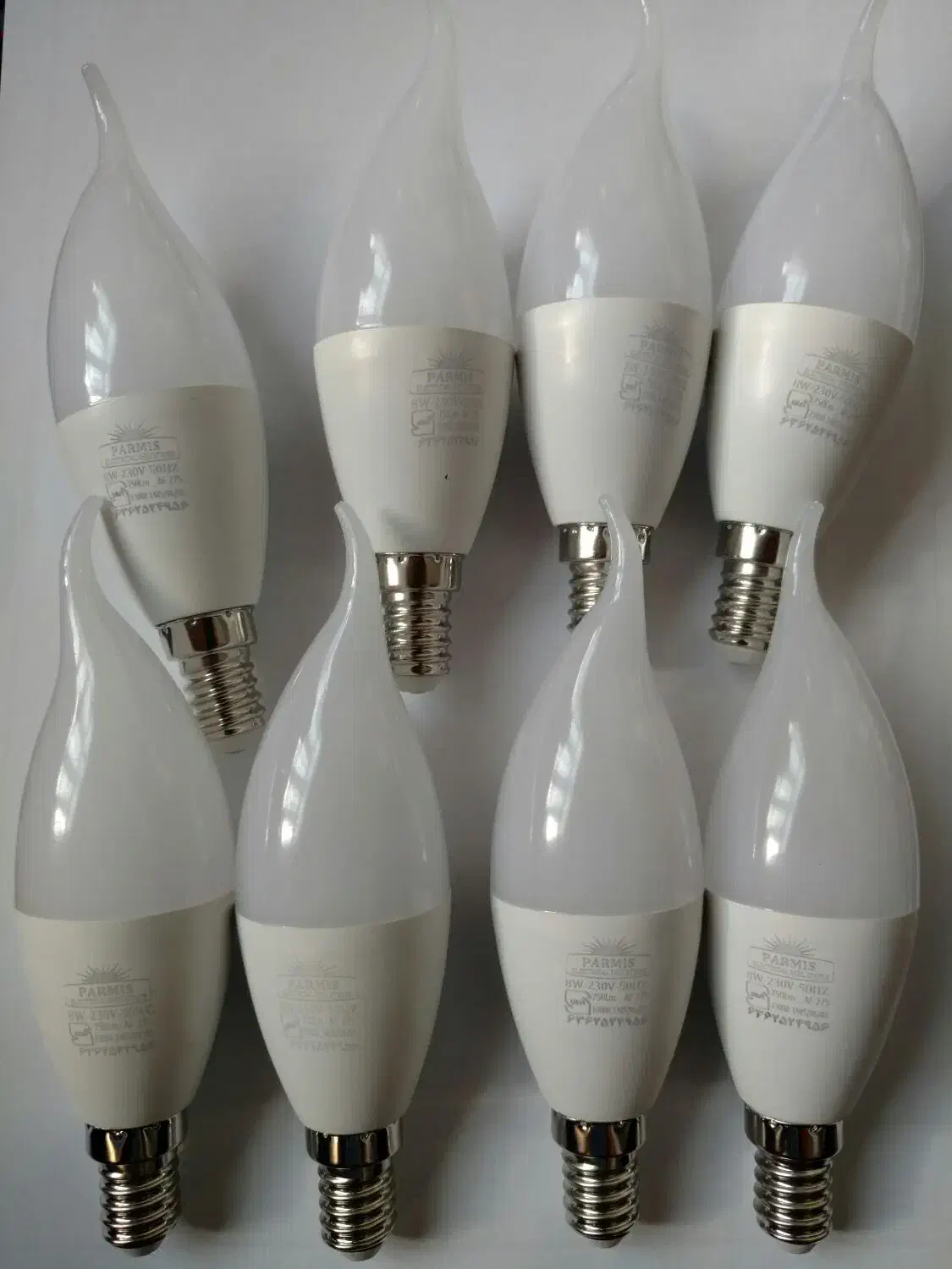 لامپ شمعی آفتابی 8 وات|لامپ و چراغ|رشت, بازار|دیوار