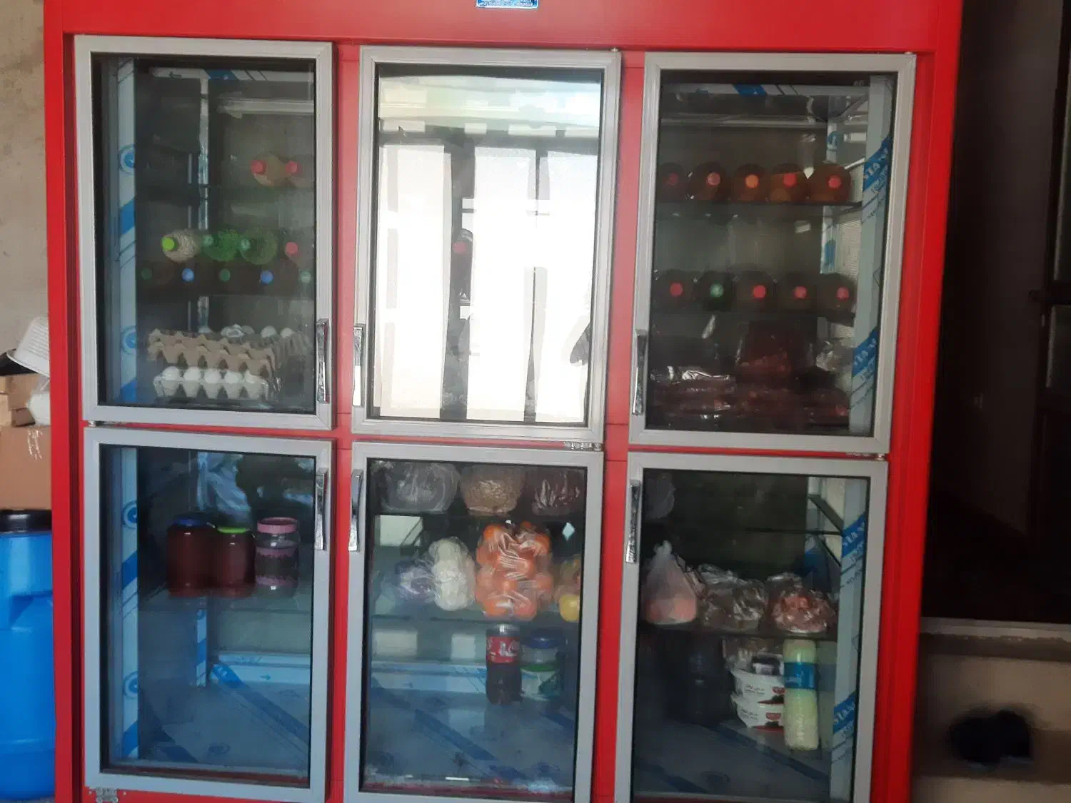 یخچال شیشه ای ۶ درب مناسب مغازه|فروشگاه و مغازه|بهشهر, |دیوار