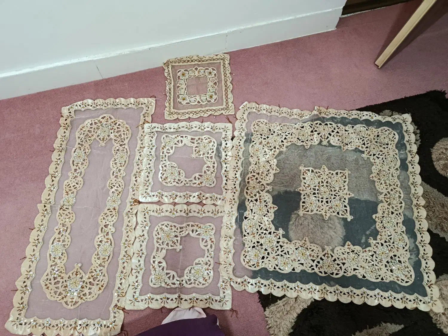 رومیزی|پرده، رانر، رومیزی|نیشابور, شهرک رضوی|دیوار