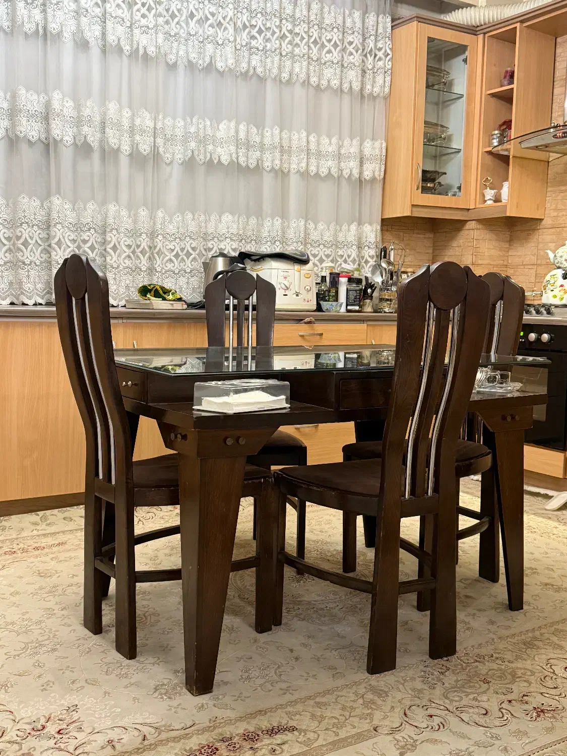 میز ناهار خوری ۴ نفره|میز و صندلی غذاخوری|تهران, کوی بیمه|دیوار