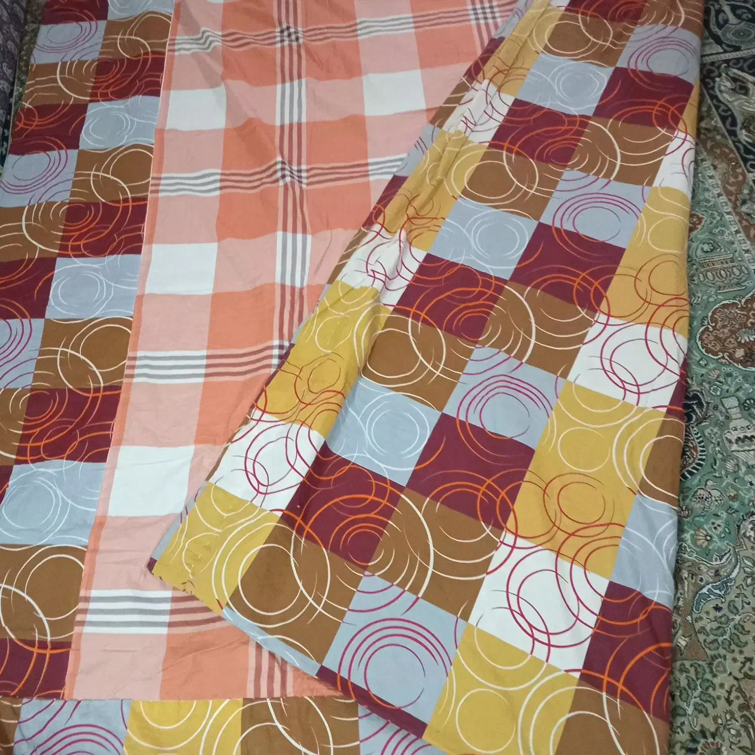 لحاف کرسی|رختخواب، بالش، پتو|کرج, شهرک فهمیده|دیوار