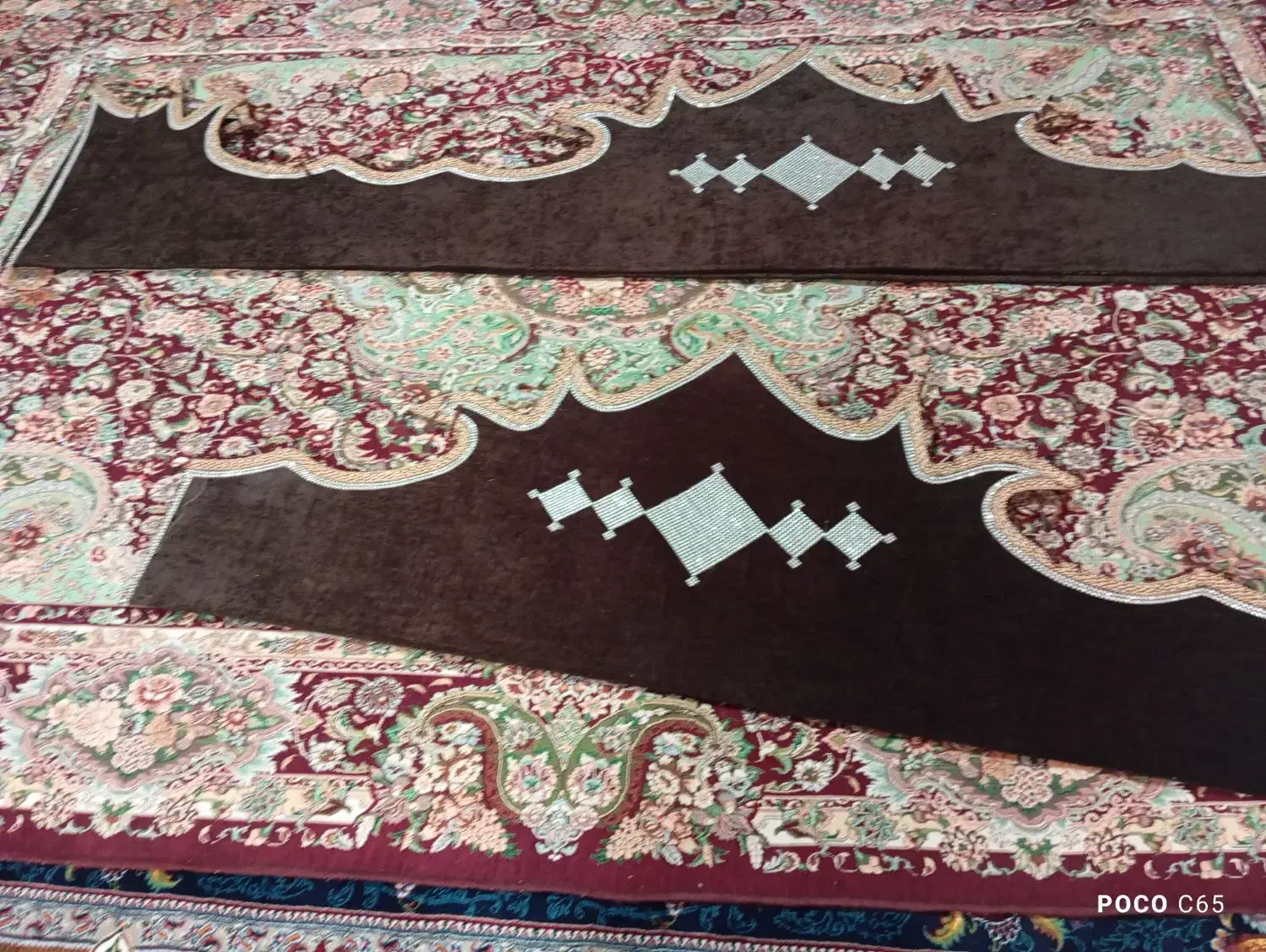 کتیبه پرده|پرده، رانر، رومیزی|سیرجان, |دیوار
