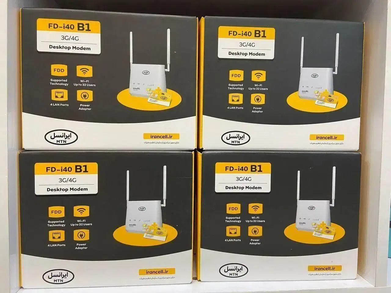 مودم ایرانسل آنلاک i40 B1 دوربین / ماینر / باغ ها|مودم و تجهیزات شبکه|تبریز, |دیوار