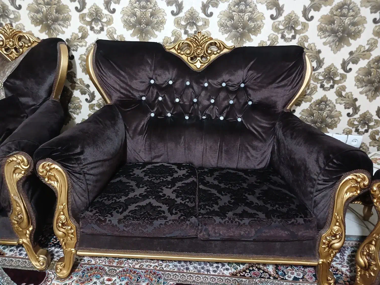 مبلمان ۷ نفره|مبلمان خانگی و میز عسلی|اسلامشهر, شهرک قائمیه|دیوار