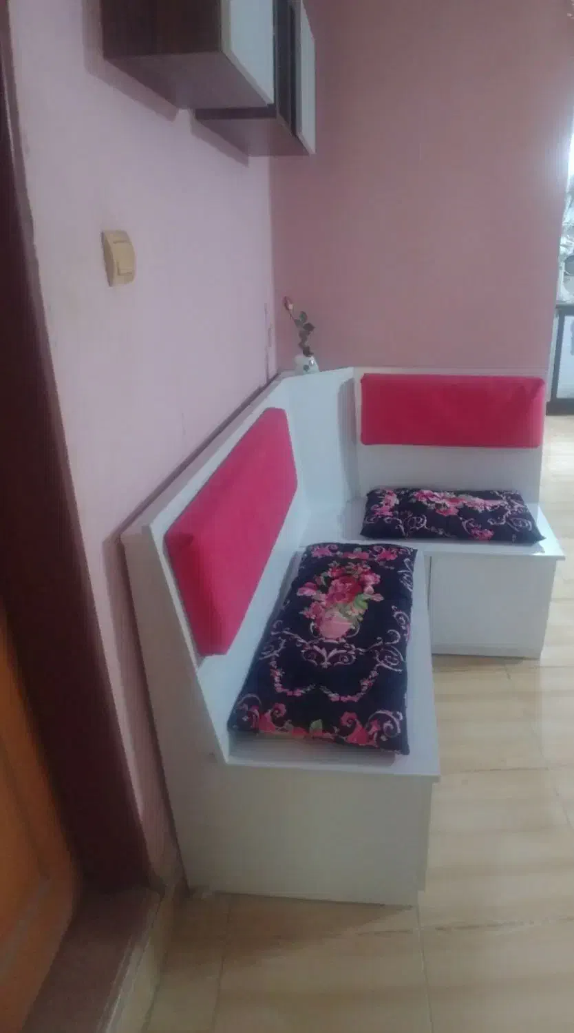 پاف نیمکت کمد دار|صندلی و نیمکت|رشت, دیلمان|دیوار