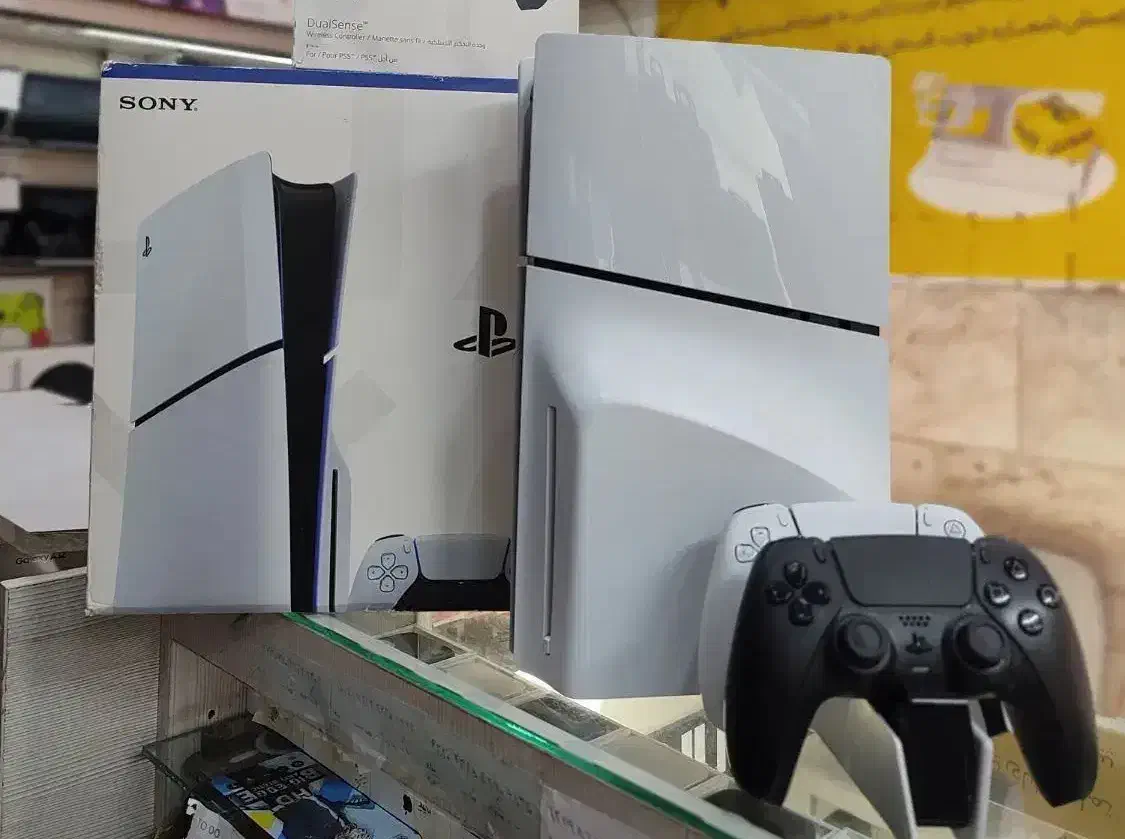 PS5 slim دو دسته|کنسول، بازی ویدئویی و آنلاین|کرج, گوهردشت|دیوار