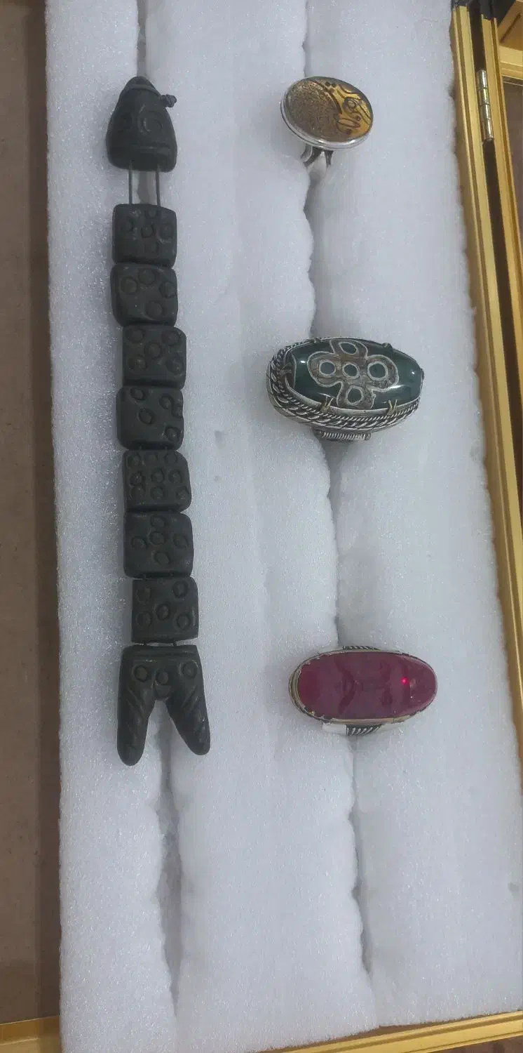 انگشتر های نقره رکاب های دست ساز و کلکسیونی|جواهرات|ملایر, |دیوار