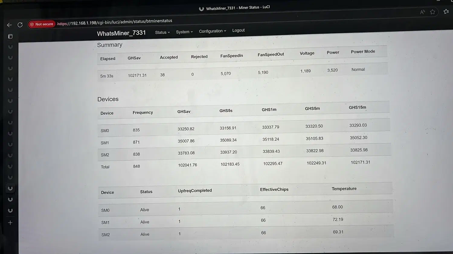 ماینر M30s+100|قطعات و لوازم جانبی رایانه|برازجان, |دیوار