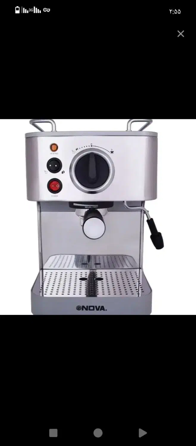 اسپرسو ساز نوا اصلی سری اول فوق‌العاده عالی|سماور، چای‌ساز، قهوه‌ساز|دزفول, |دیوار
