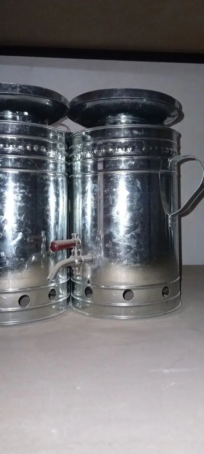 سماور زغالی|سماور، چای‌ساز، قهوه‌ساز|هشتگرد, هشتگرد قدیم|دیوار