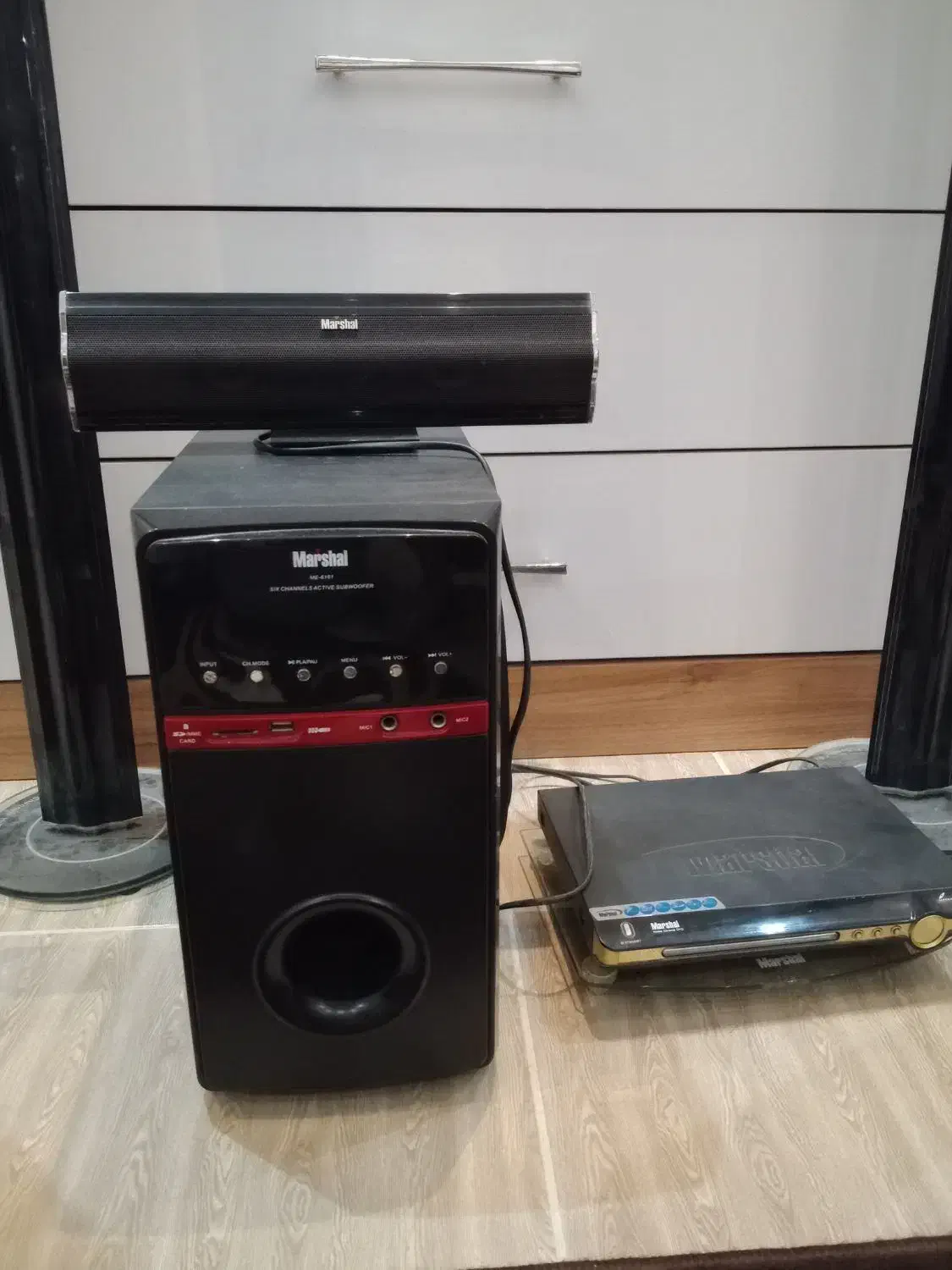 سینمای خانگی|سیستم صوتی خانگی|رشت, لاکان شهر|دیوار