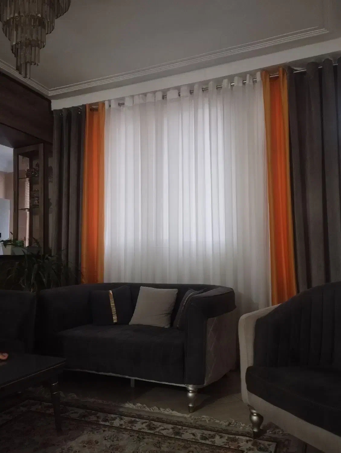 پرده پانچی|پرده، رانر، رومیزی|تاکستان, |دیوار