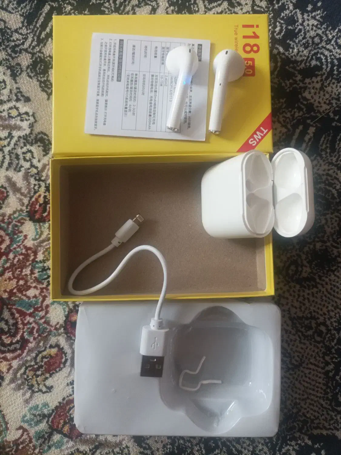 ایرپاد i18 در حد ۵ روز استفاده شده|لوازم جانبی موبایل و تبلت|گرمی, |دیوار