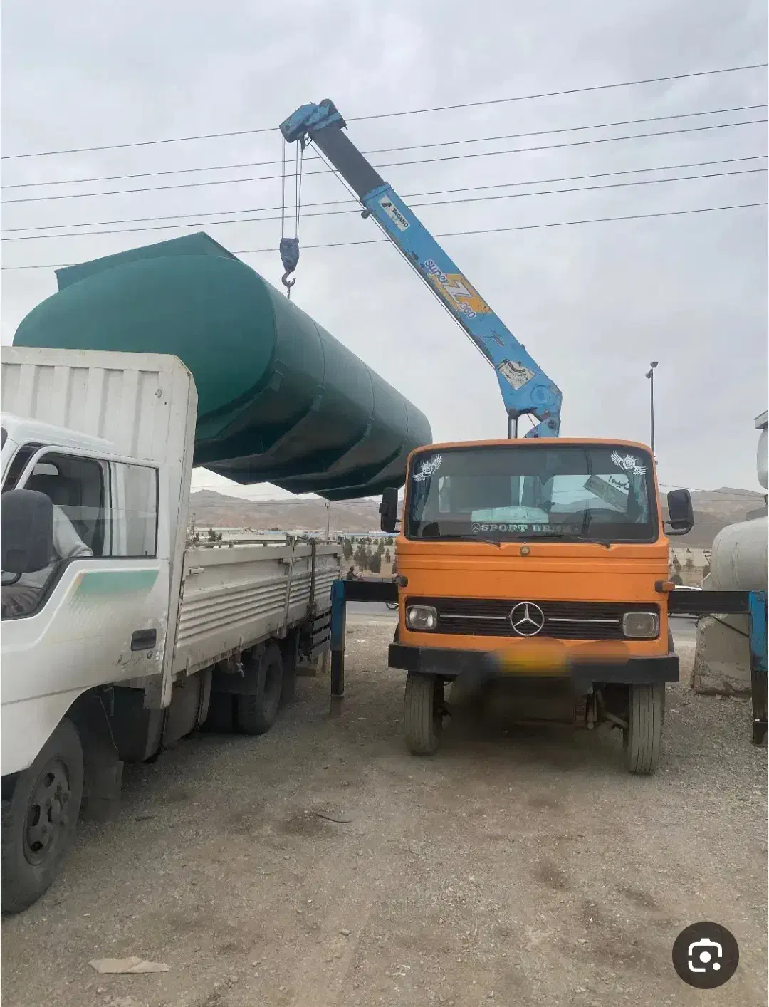 خدمات حمل و نقل با جرثقیل ۳ تن کفی ۵ متری|خدمات حمل و نقل|بوشهر, |دیوار