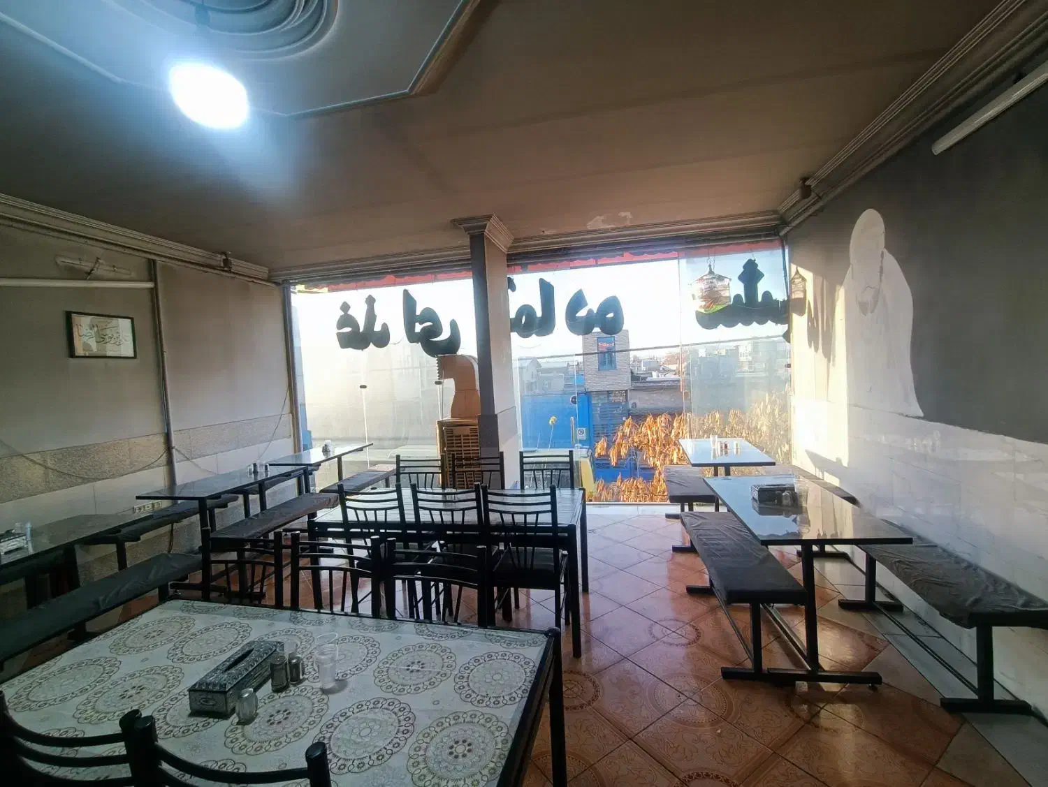 رستوران با تمام لوازم اجاره داده میشود|اجارهٔ مغازه و غرفه|مشهد, رباط طرق|دیوار