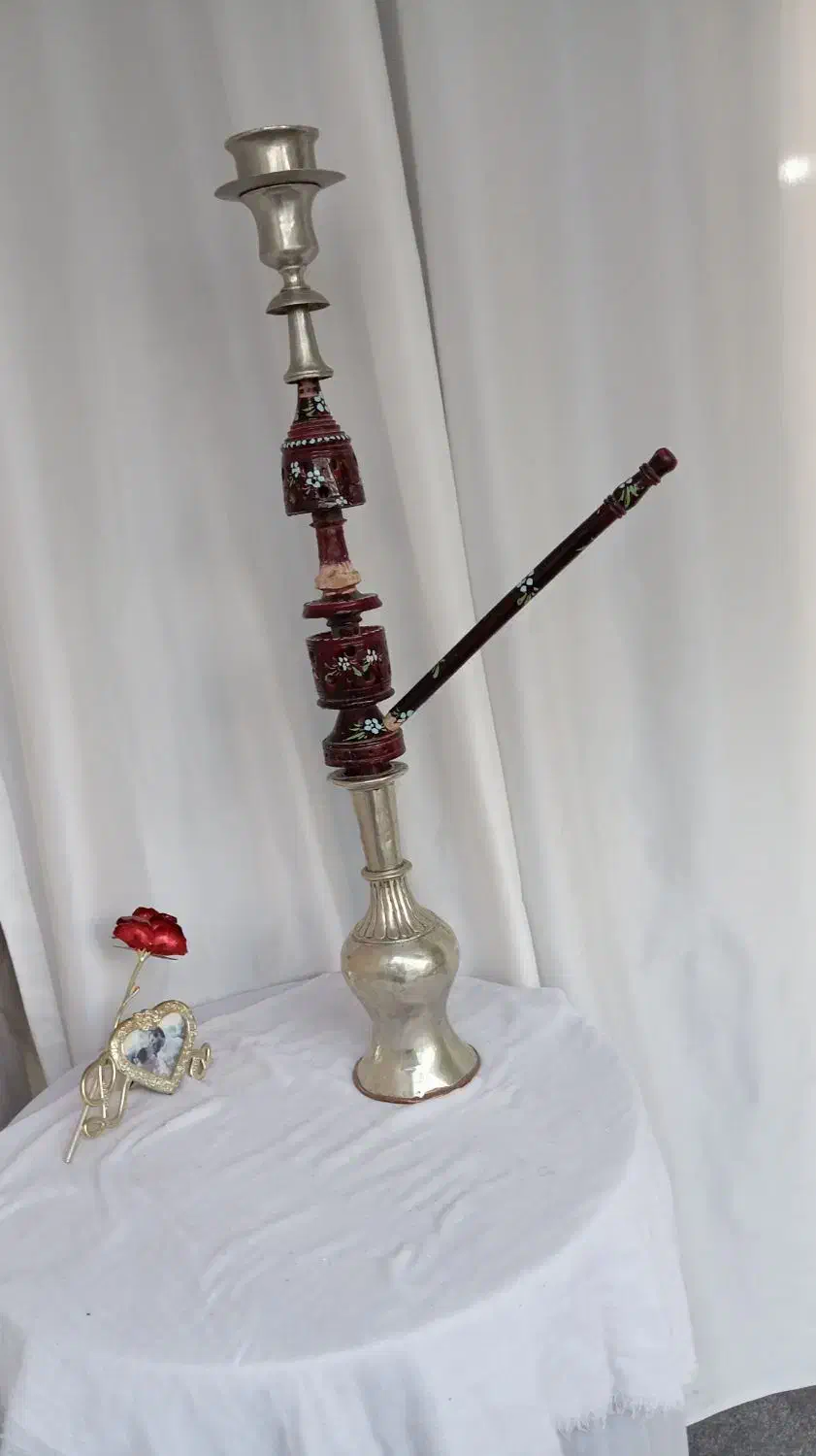 قلیون قدیمی|کلکسیون اشیاء عتیقه|دورود, |دیوار