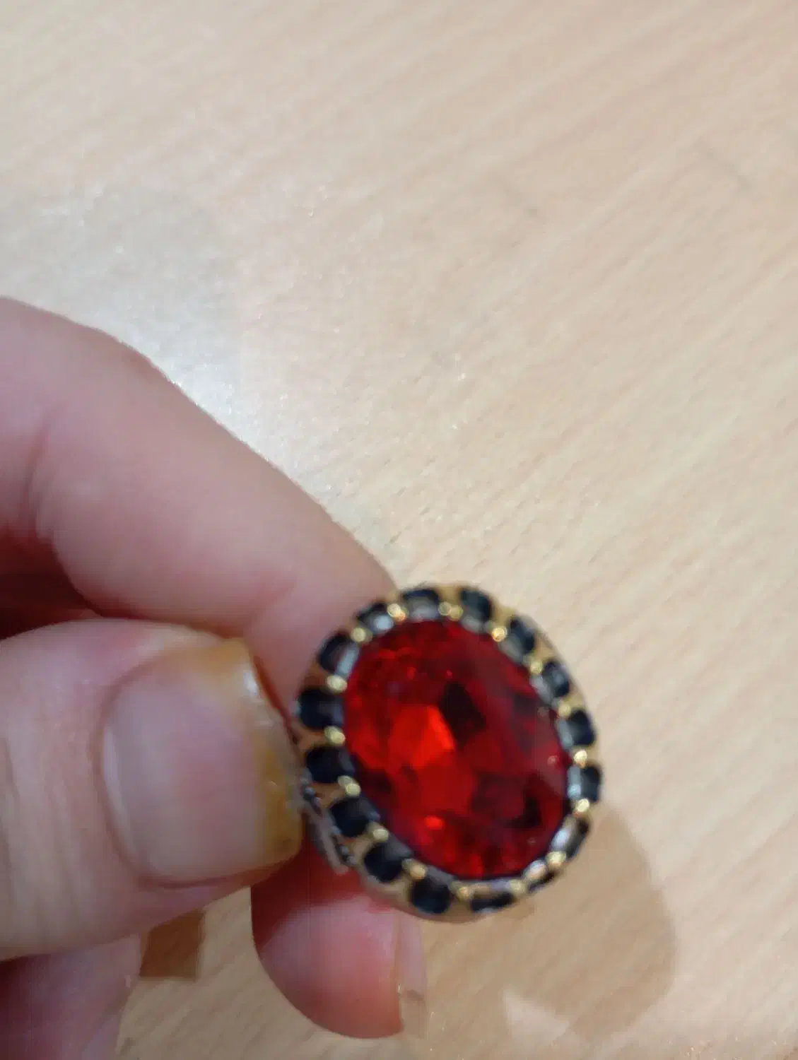 انگشتر عقیق اصل|بدلیجات|خرمشهر, |دیوار