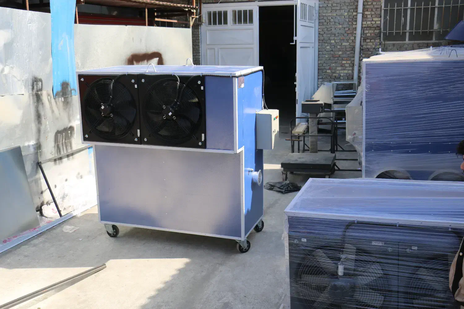 هیتر و بخاری گلخانه 320هزار، مرغداری، قارچ، سوله|بخاری، هیتر، شومینه|کرج, محمد آباد|دیوار