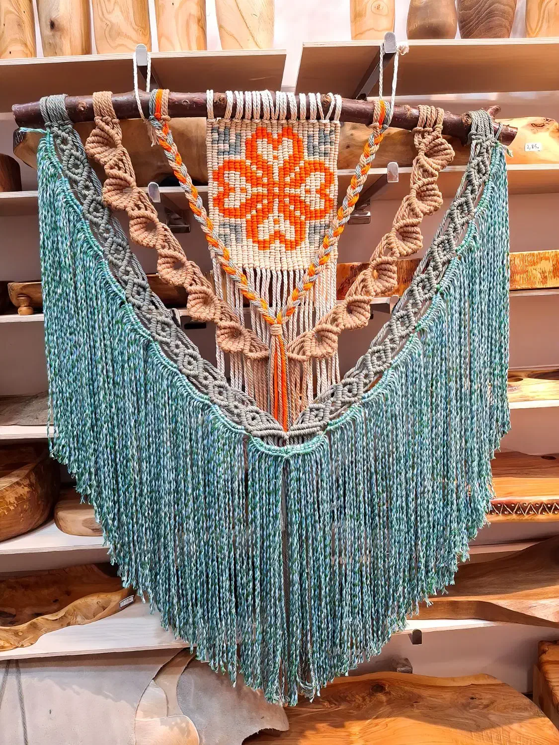 دیوارکوب مکرومه|صنایع دستی و سایر لوازم تزئینی|تهران, شهرک صدرا|دیوار