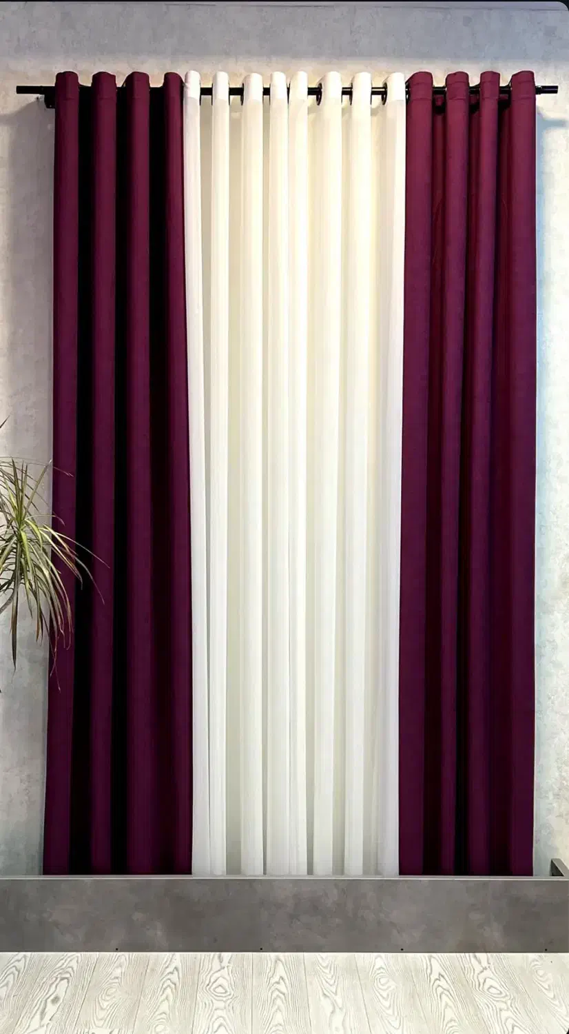 پرده با دکور|پرده، رانر، رومیزی|رشت, شالکو|دیوار