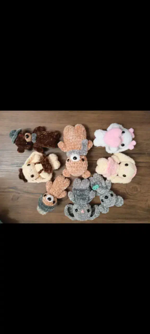 عروسک بافتنی کاموا مخملی|اسباب‌‌بازی|گلپایگان, |دیوار