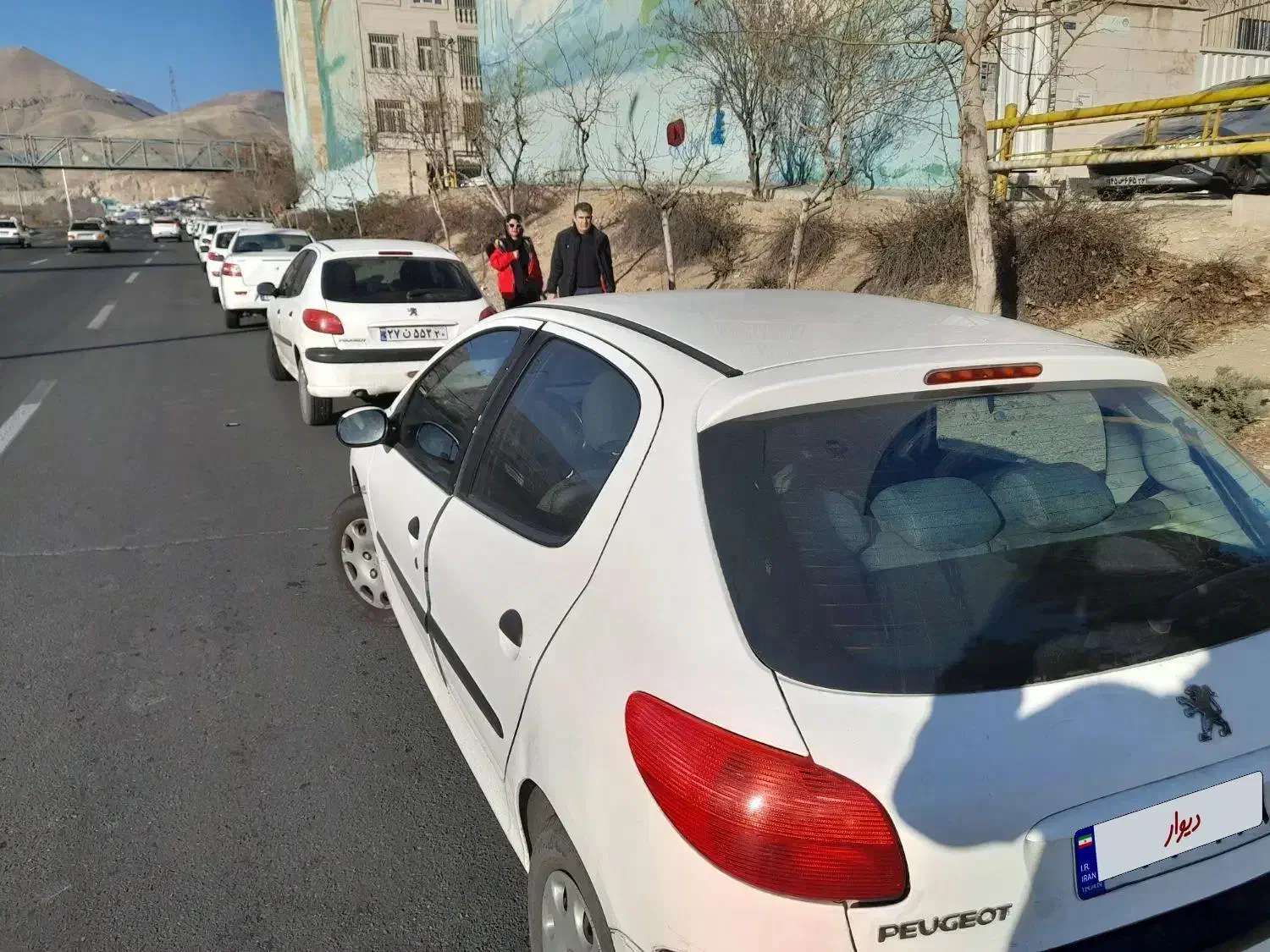 206 تیپ ۵ مدل ۱۳۹۰|خودرو سواری و وانت|تهران, سازمان برنامه شمالی|دیوار