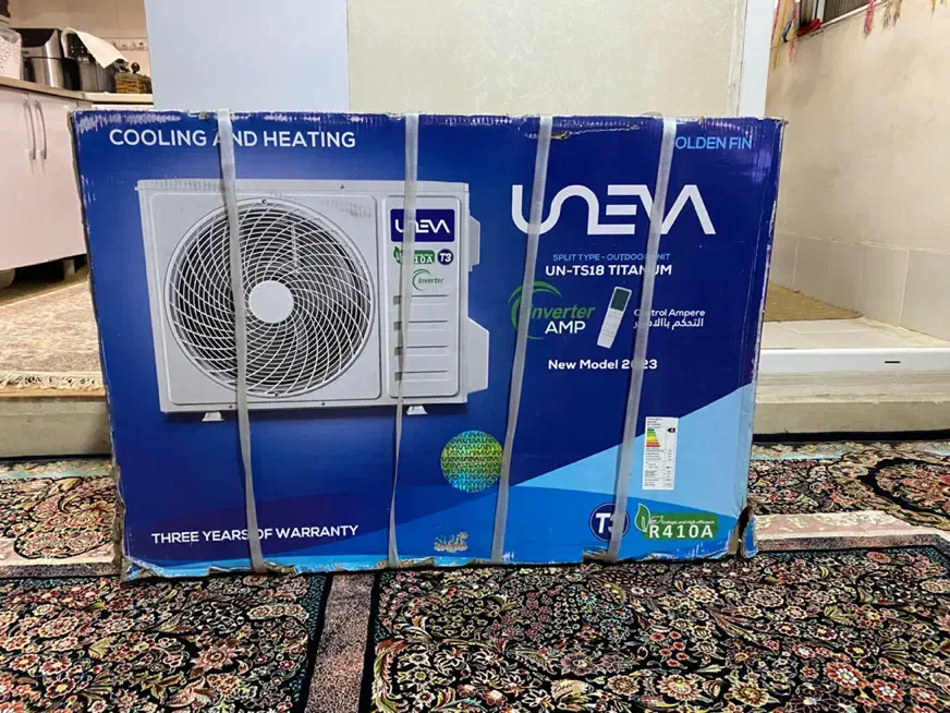 کولر گازی یونیوا ۱۸۰۰۰ اینورتر|کولر گازی و فن‌کوئل|محمدشهر, هزار واحدی|دیوار