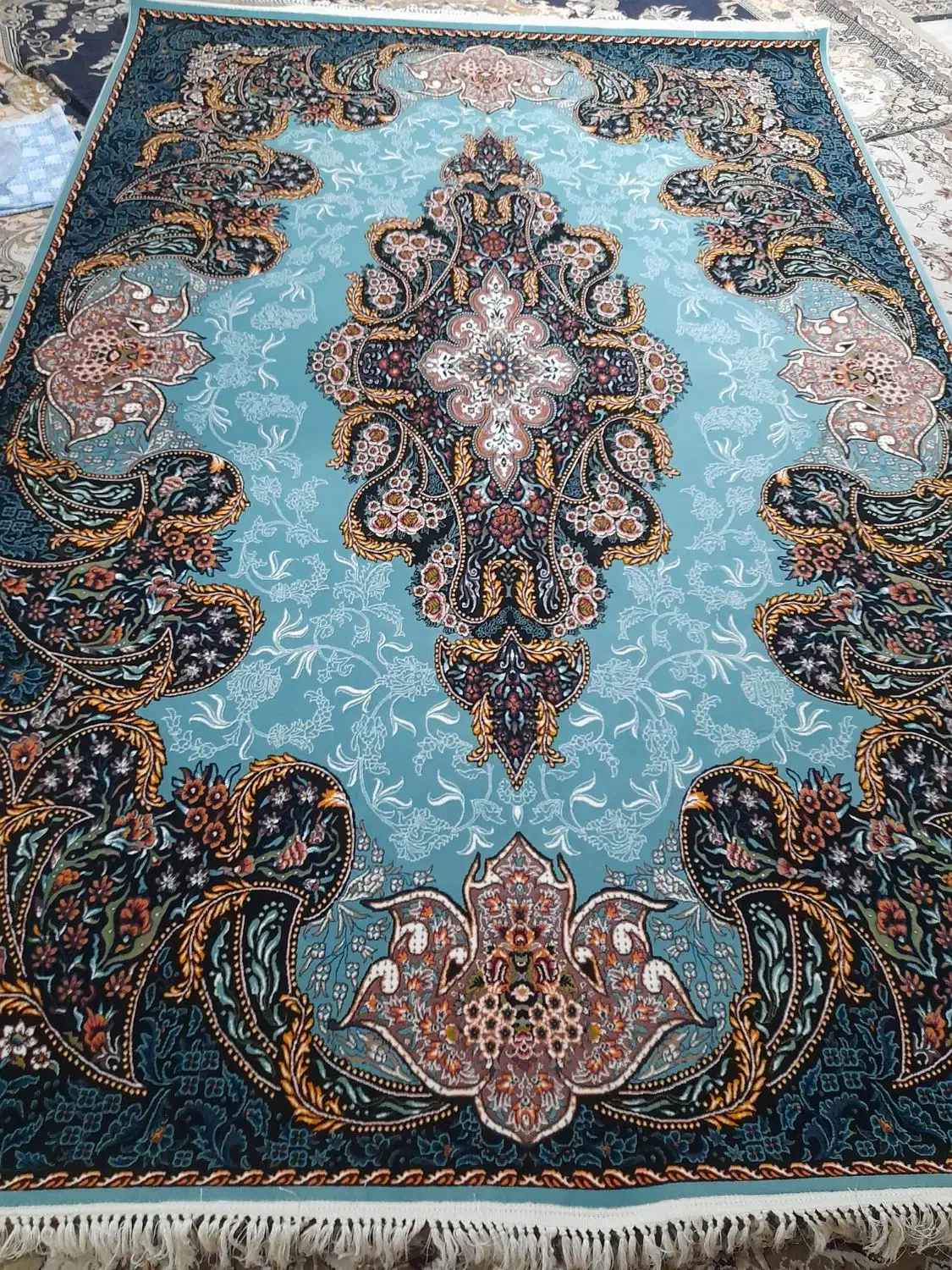 فرش ۹متری ۶متری نو/فرش کودک و نوجوان/پادری|فرش|اصفهان, شهشهان|دیوار